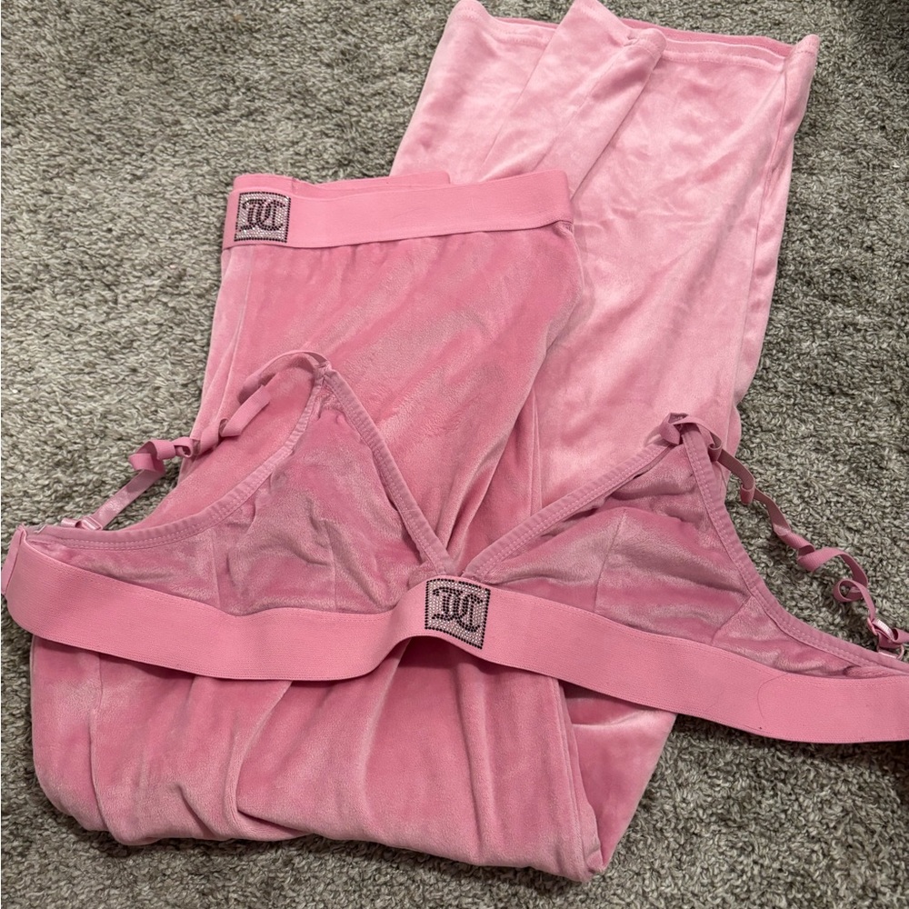 Juicy Couture Pink Pajama Set